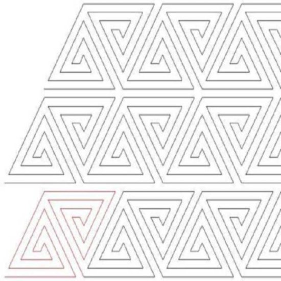 (image for) Spiral Triangle E2E-L02609*