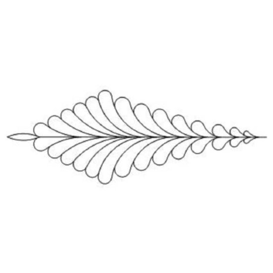 (image for) 10 Point Star Feather Fill 2-L01769* - Click Image to Close