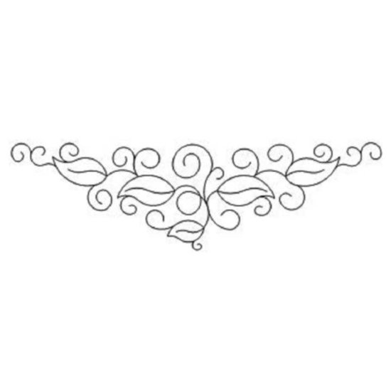 (image for) 60 Degree Half Diamond Leaf and Curl p2p-L01850* - Click Image to Close