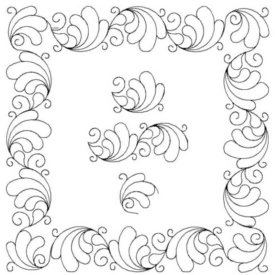 (image for) Feather Fantasy_border and corner_4-L00613