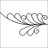 (image for) Feather and Curl Fill 1-L04093*
