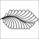 (image for) Stretched Feather Hexagon_p2p-L01027