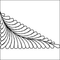 (image for) Feather Corner 30-60-90 Dense-L04150*
