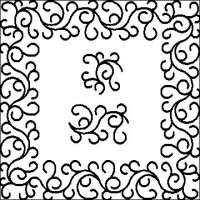 (image for) Curl Border and Corner 3-L03556*