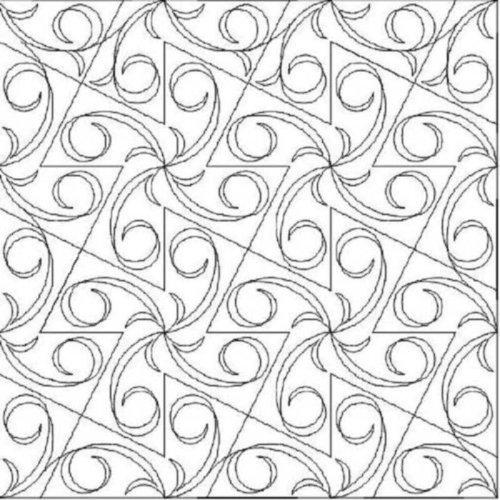(image for) Wide Pinwheel Swirls Set-L02625*