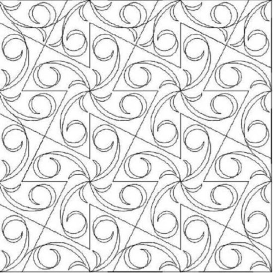 (image for) Wide Pinwheel Swirls Set-L02625*
