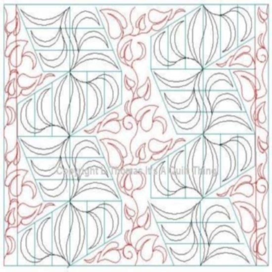 (image for) Barbs Jelly Roll Curves and Leaves-L00864 - Click Image to Close