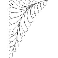 (image for) Feather and Curl Triangle-L04222*