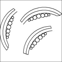 (image for) Judys DPD Q Fan Base Lines and Beads_set-L04288*
