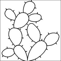(image for) Prickly Pear Cactus-L04444