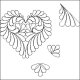 (image for) Feather Heart_4_full block-L00709