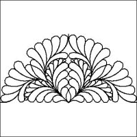 (image for) Feather Fountain half circle-L00229