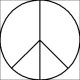 (image for) Peace Sign-L02490*