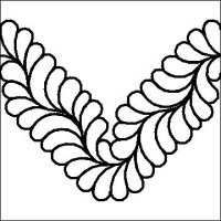 (image for) Undulating Feather 1 P2P-L01526*