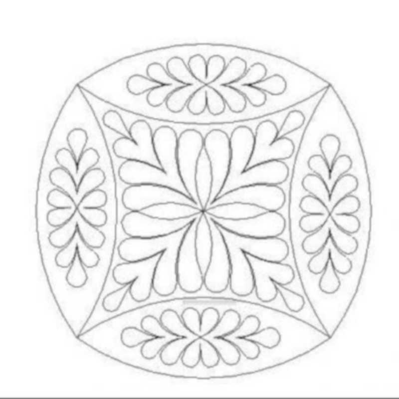 Double wedding ring quilt designs