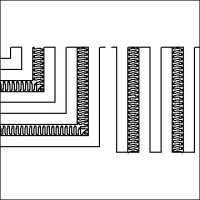 (image for) Coil and Key Border and Corner 3-L04003*