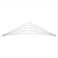 (image for) 30 Degree 5 Line Long Triangle-L04841*