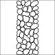 (image for) Diannes 2 x 6 Pebbles-L02601*