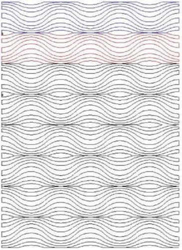 (image for) Oval Ripples A and B-L02545*