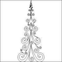 (image for) Christmas Tree Curls-L03010*