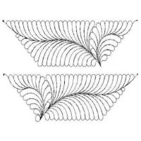 (image for) Judys Agave Set_Inner Feather Border-L01369*