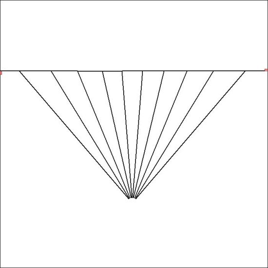 (image for) 10 Degree Rays Triangle_p2p-L06385