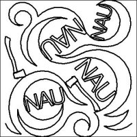 (image for) School Meander NAU Swirls-L04725*