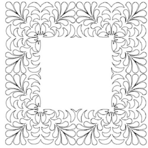 (image for) Pineapple Fountain border and corner-L00175