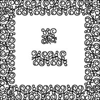 (image for) Curls and Curls_Border and Corner-L01142