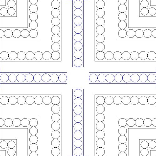 (image for) Keys and Bubbles_Border and Corner-L05582