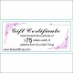(image for) $75.00 gift certificate