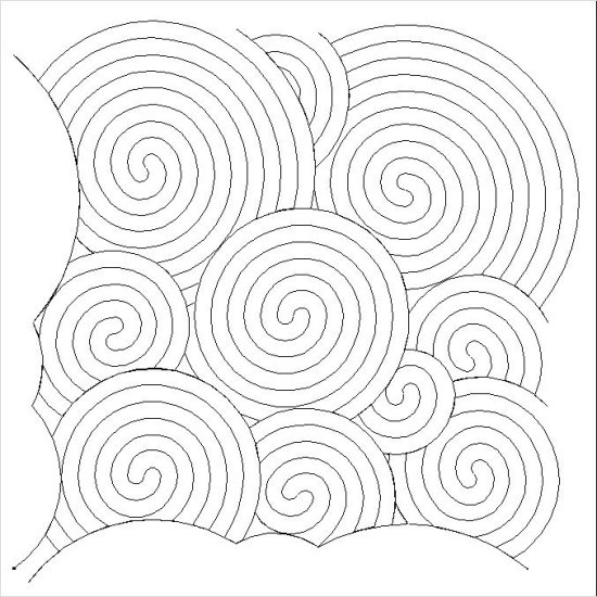 (image for) Modern Swirls 1-L04870* - Click Image to Close