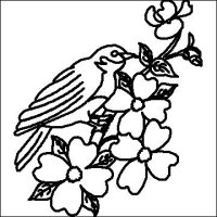 (image for) Bluebird and Dogwood-L00358