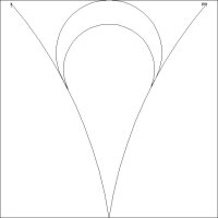(image for) Bullseye Doubled Feather Triangle_p2p-L05322