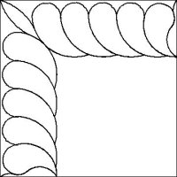(image for) Feather Quarter Frame p2p-L01080