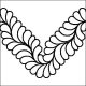 (image for) Undulating Feather 1 P2P-L01526*