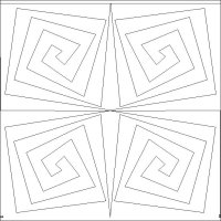 (image for) Simple Twisted Spiral Square_e2e_a and b-L05401