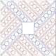 (image for) Judys Eight Leaf Pattern Border and Corner-L04793*