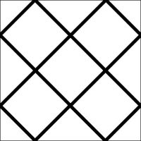 (image for) Crosshatch Square 2-L03627*