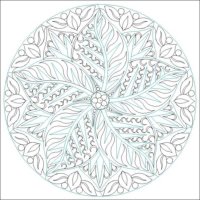 (image for) Judys Poinsettia Round Set-L03645*