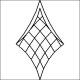 (image for) Curvy Crosshatch Diamond p2p-L03602*