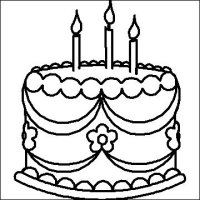 (image for) Birthday Cake-L00127*