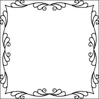 (image for) Feather and Curl Frame-L04108*