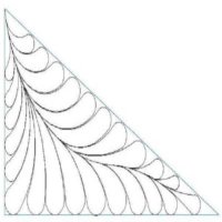 (image for) Faberge Feather Triangle 30-60-90-L01175