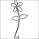 (image for) Bunny Hopping Fill Flower-L02518*