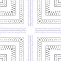 (image for) Keys and Loops_Border and Corner-L05580