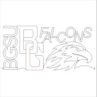 (image for) School Meander Bowling Green SU Falcons-L05043*