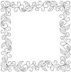 (image for) Leaf and Curl Border and Corner-L01418*