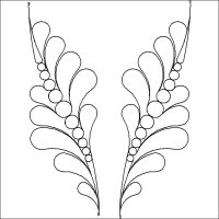 (image for) Feather and Pearl Parallelogram_small-L05489