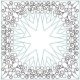 (image for) Judys Compass Rose Border Pearls and Swirl-L02281*